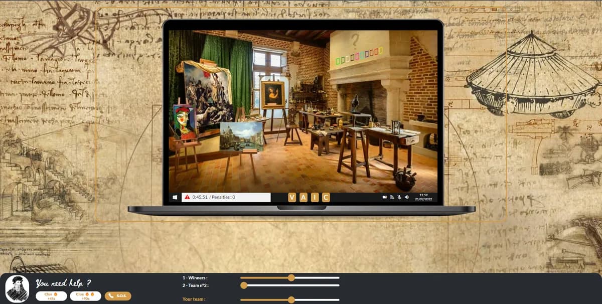Escape Game - Le Vol de la Joconde